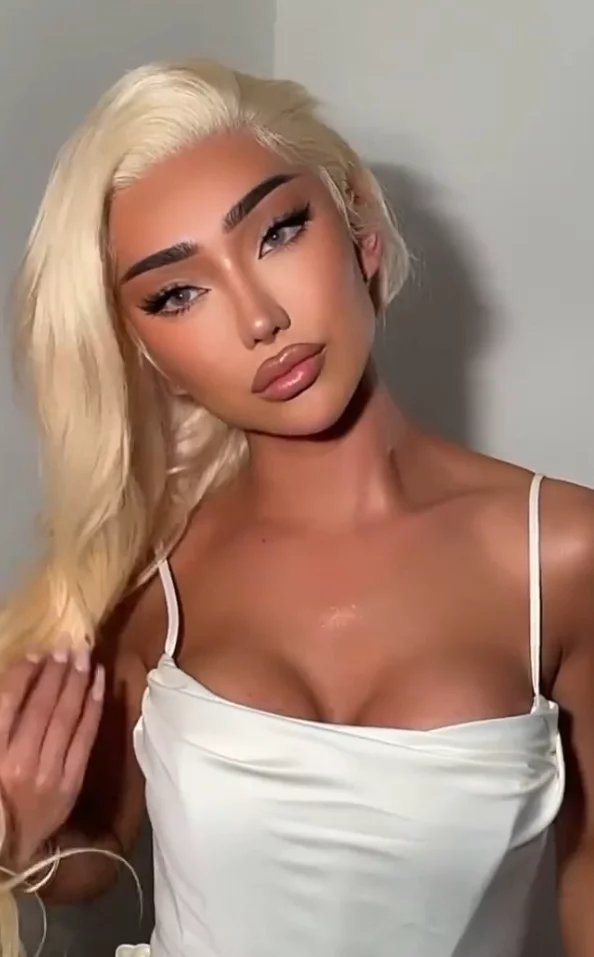 Nikita Nguyen onlyfans model picture wearing white top