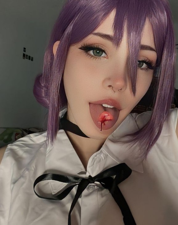 @bunni3png onlyfans model selfie tongue out