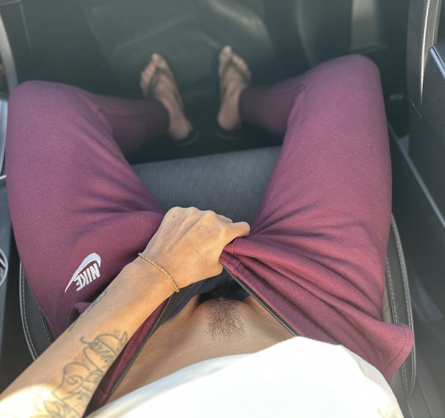 Jessenia Rebecca (@asstrologyy) OnlyFans model picture wearing maroon pants