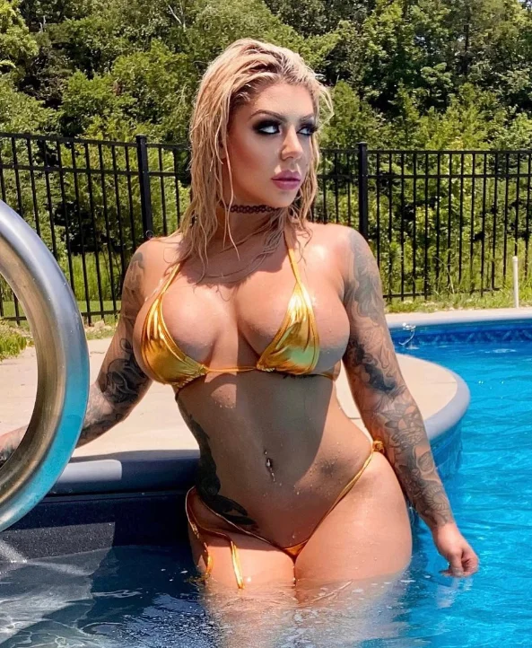 Karma Rx @karmarx OnlyFans Model sexy photo wearing a swimsuit