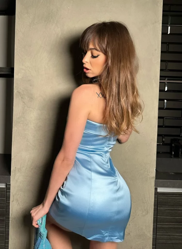 Riley Reid @rileyreidx3 OnlyFans Model sexy photo wearing a dress