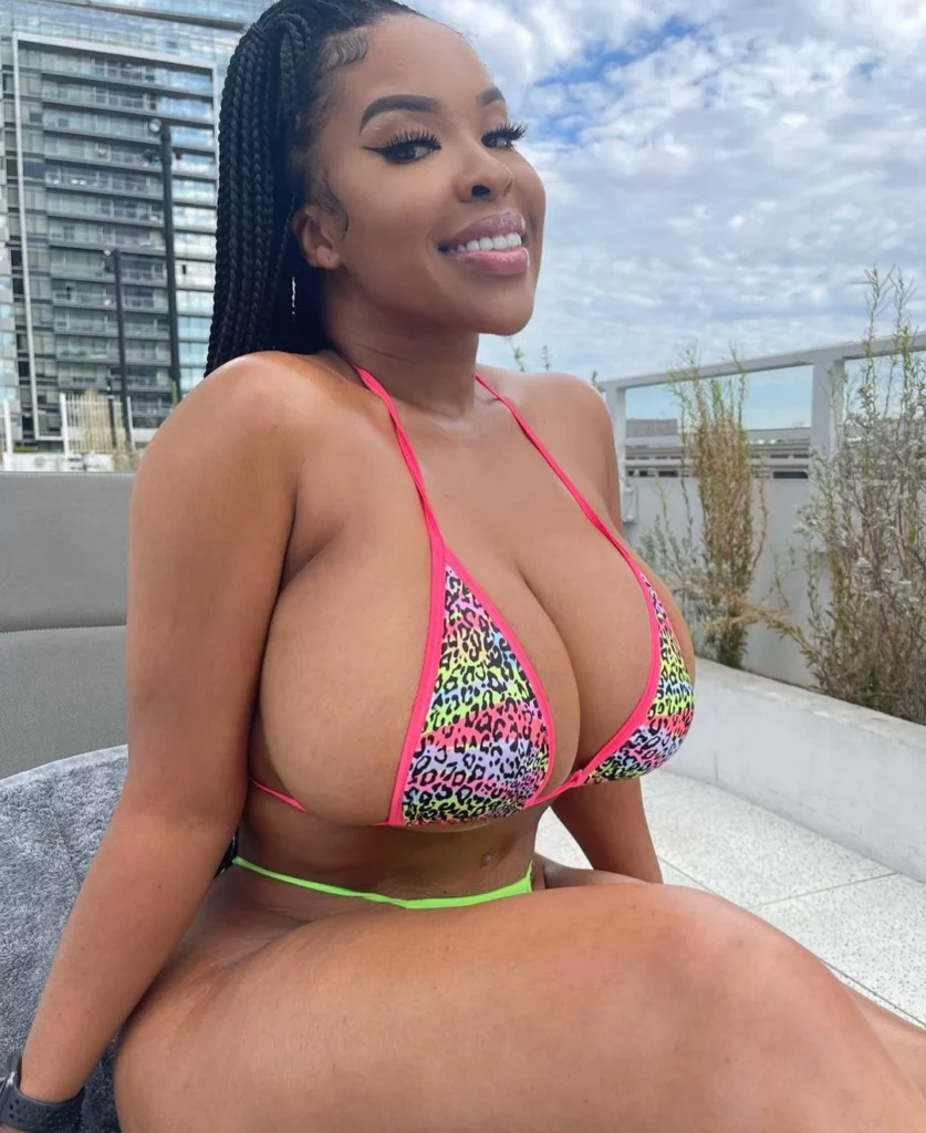 Aryana Adin (@aryana) OnlyFans model picture showing her big boobs