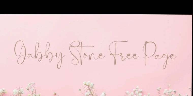 Gabby Stone OnlyFans @gabbystonefree review (Leaks, Videos, Nudes)